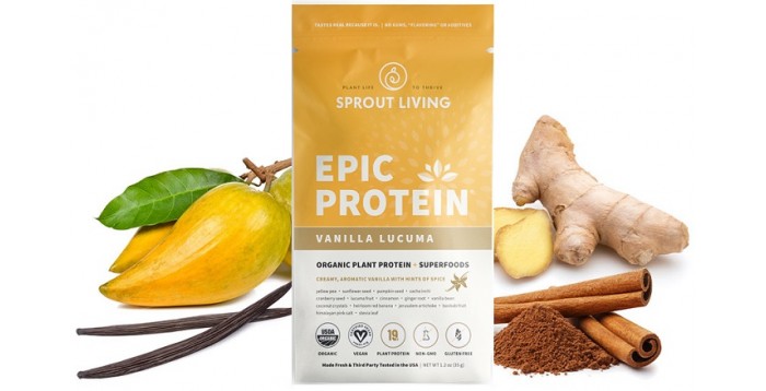 Epic organic protein vanilka lucuma